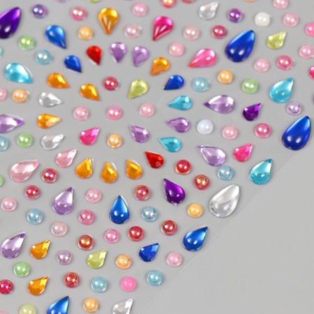 Decor for creativity plastic "Rhubates. Drins and beads" 25.2x9.6 cm-2