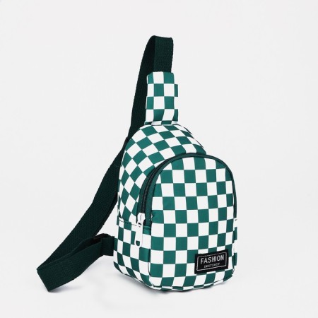 Baby-slying backpack with lightning, green color-1
