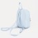 Baby backpack on lightning, blue color