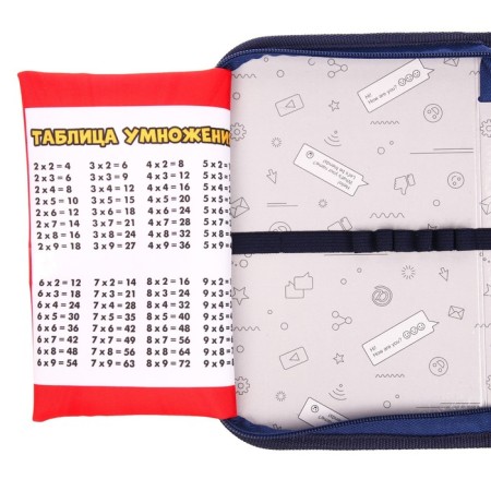 Penal frame, 1 section, 140x210x40 mm, folding pocket, tissue, avengers-6