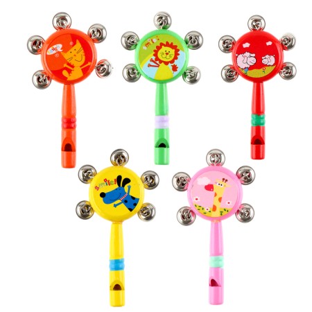A rattle of bells "Funny animals", mix-3