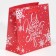 Package Laminated Square "Round dance of Snowflakes", 22 x 22 x 11 cm, New Year