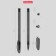Ballic handle Erichkrause Neo Original, needle node 0.7 mm, black ink black