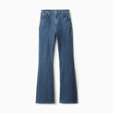 Women's jeans pants with Minaku arrow Blue color, rr 40
