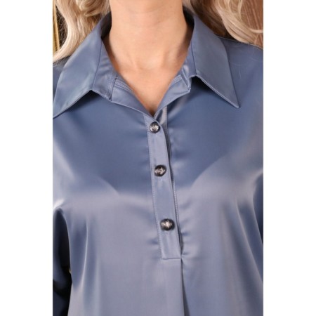 Women's dress, size 44, gray color-2
