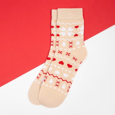 New Year's socks KAFTAN "Scandinavia" p. 36-39 (23-25 ​​cm)-1