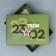 Gift folding box, packaging, "23.02", 21 x 15 x 7 cm