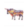 A set of napkins for setting the table "Mosaic bull", rectangular, size 32x46 cm, 4 pcs
