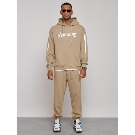 Sports suit men's, size 56, beige color-3