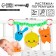 Stretching - Soft rattle on the crib/stroller "Best Friends", Baby Me
