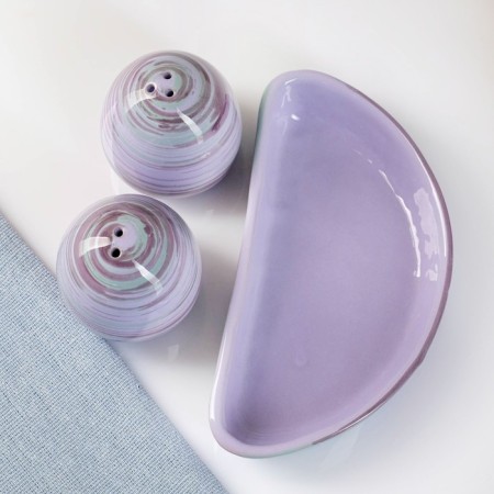 Set for spices "premium duo", lavender-2