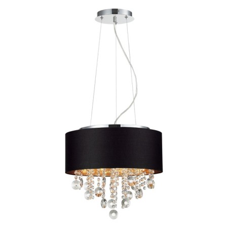 Suspension lamp ST LUCE. SL1350.403.04. Lacchia. 4x40 watts, E14, 40x40 cm, chromium color