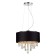 Suspension lamp ST LUCE. SL1350.403.04. Lacchia. 4x40 watts, E14, 40x40 cm, chromium color