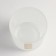 Bank for candles glass "This is love" 220 ml white, matte, translucent 7x7x8.4 cm
