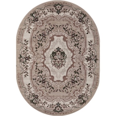 Oval Merinos Gavana carpet, size 150x300 cm, color Beige