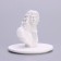 Candle in concrete Aromatic "Moliere", Chinese tea, 13x7 cm, soy wax, 160 g