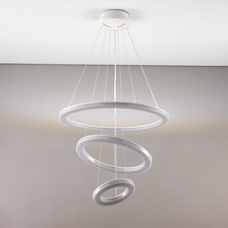 Suspended lamp Citilux "Electron" CL710A104S, 65x65x40 cm, 1x104W, LED, white color-8