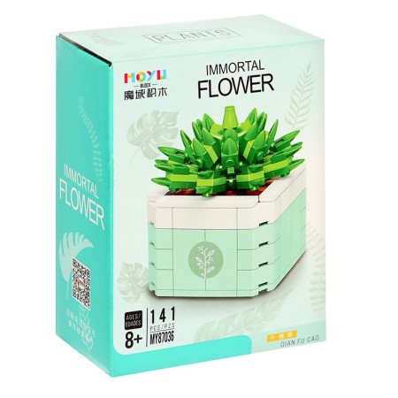 Designer Flowers "Cactus in Kashpo", 141 details-2