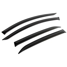 Window deflectors, Rival, Renault Logan 2014-N.V., leaf PMMA, 4pcs., 34702001