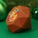 New Year. Chocolate bomb with marshmallow "New Year's fairy tale", milk chocolate, 38 g