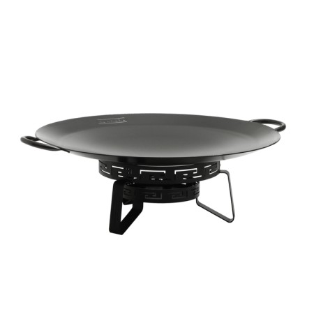 Steel set set with eco-fingering 49 cm + stand, metal 2 mm