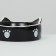 Ceramic bowl “cat family” 40/60 ml double 19 x 10.5 x 3.5 cm, black and white