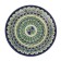 Plant of Rishtan ceramics "Patterns", 22 cm, blue