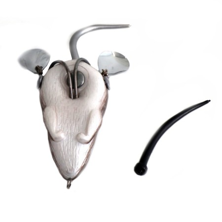 Namazu Mouse-Namazu Mouse with petals, 76 mm, 26 g, color 14, double YR HOOKS BN #2-4
