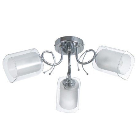 Ramona chandelier 3he27 40t chrome 50x50x25 cm Bayerlux