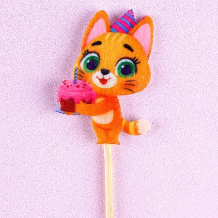 Decor on the stick "Cat"-3