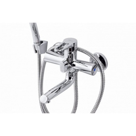 FAUZT FZS-243-B100 bath mixer, single-leaf, pour 170 mm, watering can, chrome-1