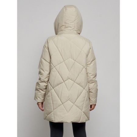 Winter jacket, size 52, beige color-7