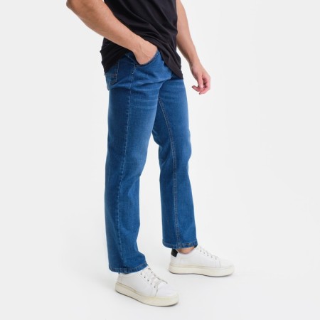 Male jeans, blue color, size 38 (54)-3