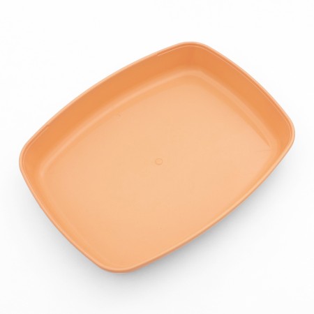 Aisha toilet with high side and net, 45 x 35 x 18.5 cm, orange-5