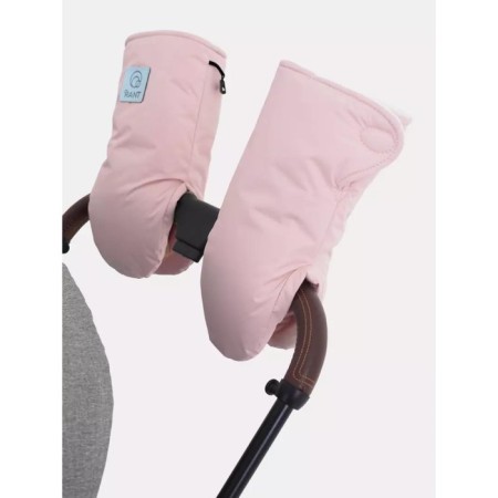 Rant mittens for Nice & Warm stroller, pink color-3