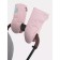 Rant mittens for Nice & Warm stroller, pink color