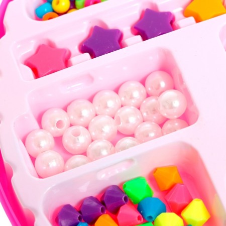 Set for beadwork "Bright jewelry" in the suitcase-13