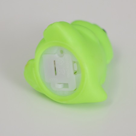 Night Plastic "Crocodile" 2W LED 3LR44 green 4x4x4cm-4