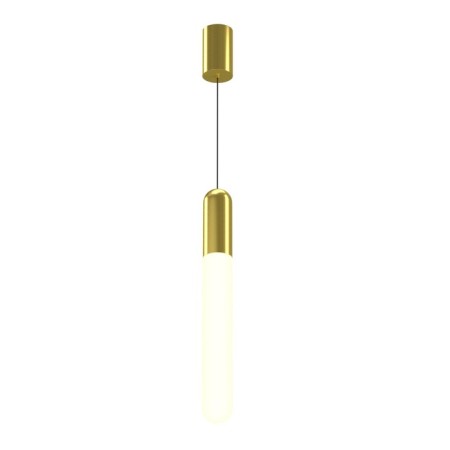 Suspended Technical P101PL-L500-12W3K-BS, LED, 12 W, 60x60x500 mm, 850 lm, 3000K, brass-1