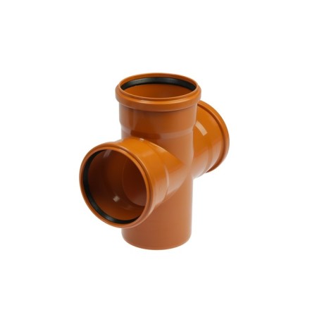 Cross sewer Flextron, D = 110 mm, 90 °, external
