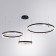 Mercury 6 cm chandelier, D 148 cm, 1x226W LED