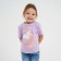 T-shirt Children's KAFTAN "The most beautiful" R.28 (86-92), lilac