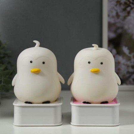 Nightnik "duckling" LED from 4haa USB RGB MIX 9x9x15.5 cm Risalux