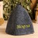 Bath cap with embroidery "Riddle" gray
