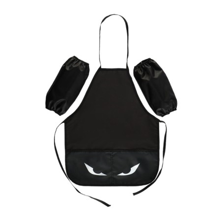 Apron for labor + sleevens, 485 x 395/250 x 160 mm, height 116-146 cm, calligrata "eyes"-1