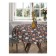 Tables on the table "treats on Christmas", round, Saten, d = 150 cm
