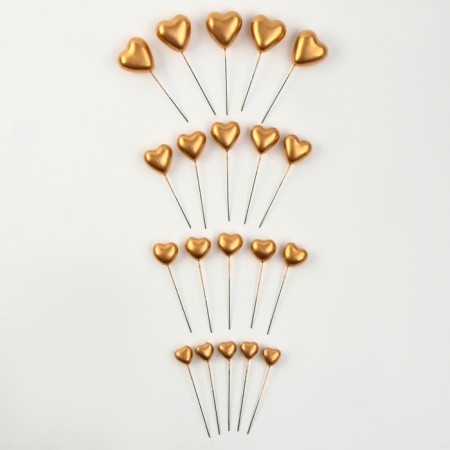 Set for decorating "hearts", color gold-2