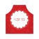 Apron kitchen with a photo print "Feast of the holiday", adjustable, size OS