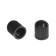 Cap on the valve plastic, black, packing 100 pcs
