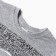 T -shirt for a boy, color gray melange, height 110 cm